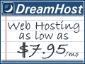 Hosted at dreamhost.com